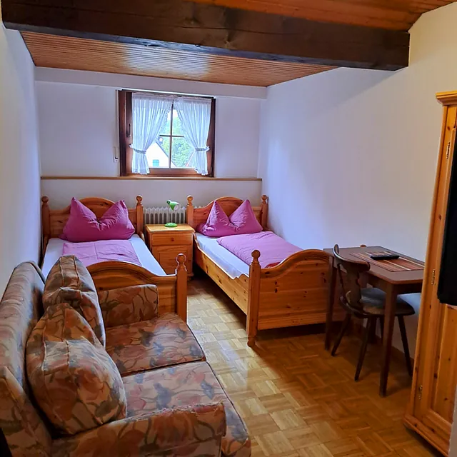 Pension Schlossbergblick Simonswald - 2-Bett-Zimmer